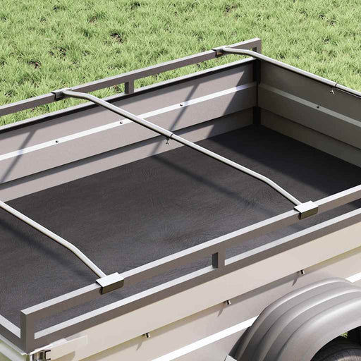 Brățară de prelată pentru remorci 2 pcs Argintiu 100-145 cm - WALTI WALTI
