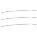 Brățară de prelată pentru remorci 3 pcs Argintiu 100-145 cm - WALTI WALTI