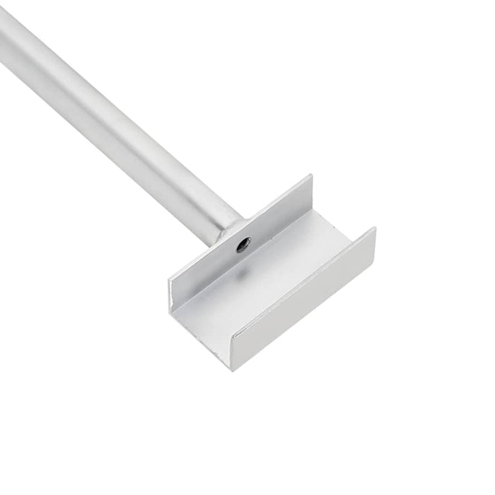Brățară de prelată pentru remorci 3 pcs Argintiu 130-210 cm WALTI