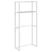 Raft pentru mașină de spălat Alb 70 x 27 x 136 cm Aluminiu - WALTI WALTI