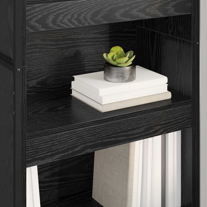 Dulap pentru cărți 2 pcs Stejar Negru 80 x 30 x 155 cm - WALTI WALTI
