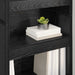 Dulap pentru cărți 2 pcs Stejar Negru 80 x 30 x 155 cm - WALTI WALTI