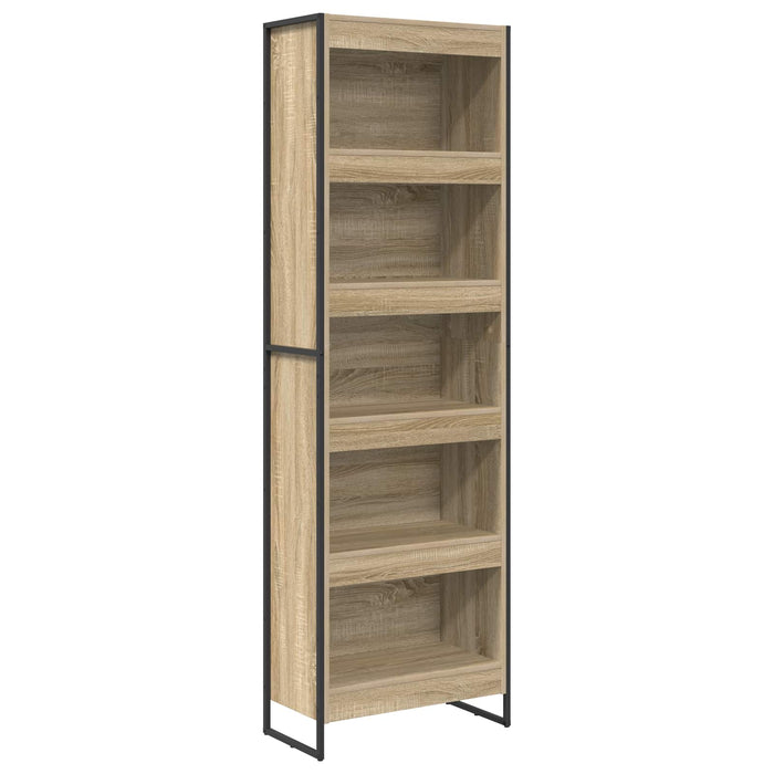 Dulap pentru cărți 2 pcs Sonoma 80 x 30 x 155 cm Lemn compozit - WALTI WALTI