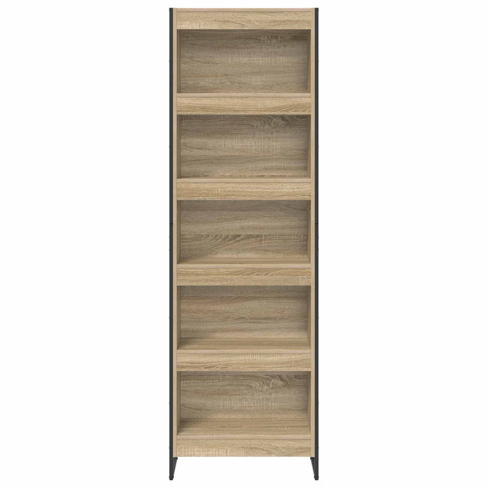 Dulap pentru cărți 2 pcs Sonoma 80 x 30 x 155 cm Lemn compozit - WALTI WALTI