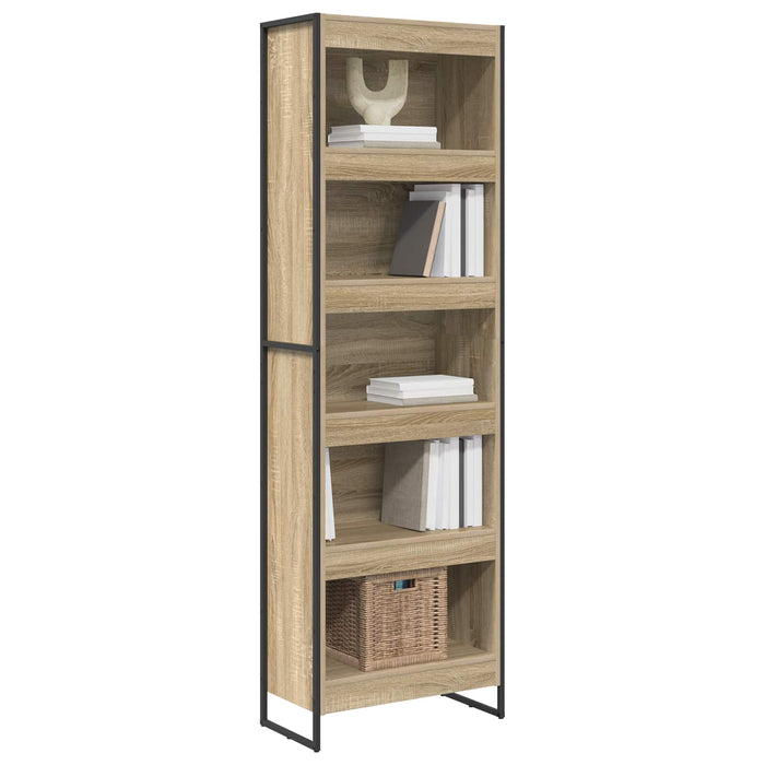 Dulap pentru cărți 2 pcs Sonoma 80 x 30 x 155 cm Lemn compozit - WALTI WALTI