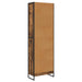 Dulap pentru cărți 2 pcs Stejar fumuriu 80 x 30 x 155 cm - WALTI WALTI