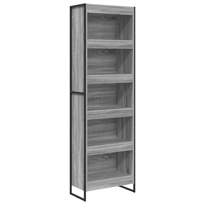 Dulap pentru cărți 2 pcs Gri Sonoma 80 x 30 x 155 cm - WALTI WALTI