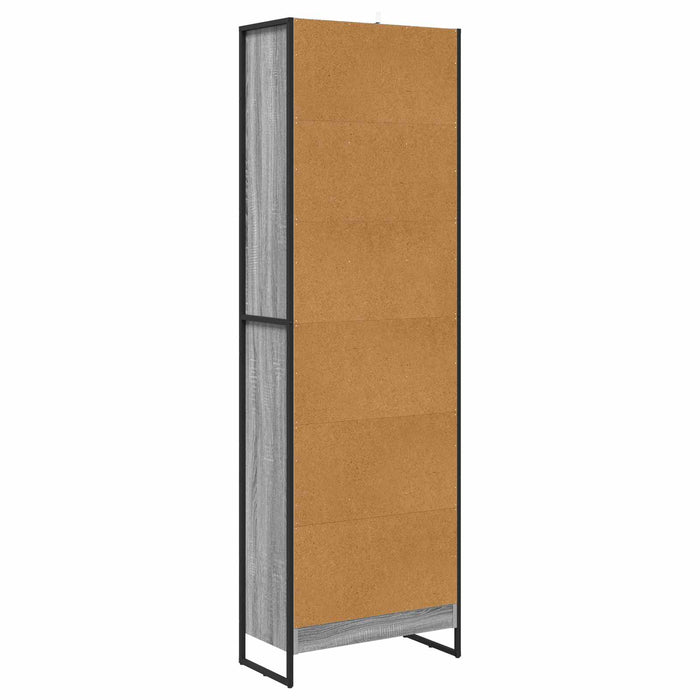 Dulap pentru cărți 2 pcs Gri Sonoma 80 x 30 x 155 cm - WALTI WALTI
