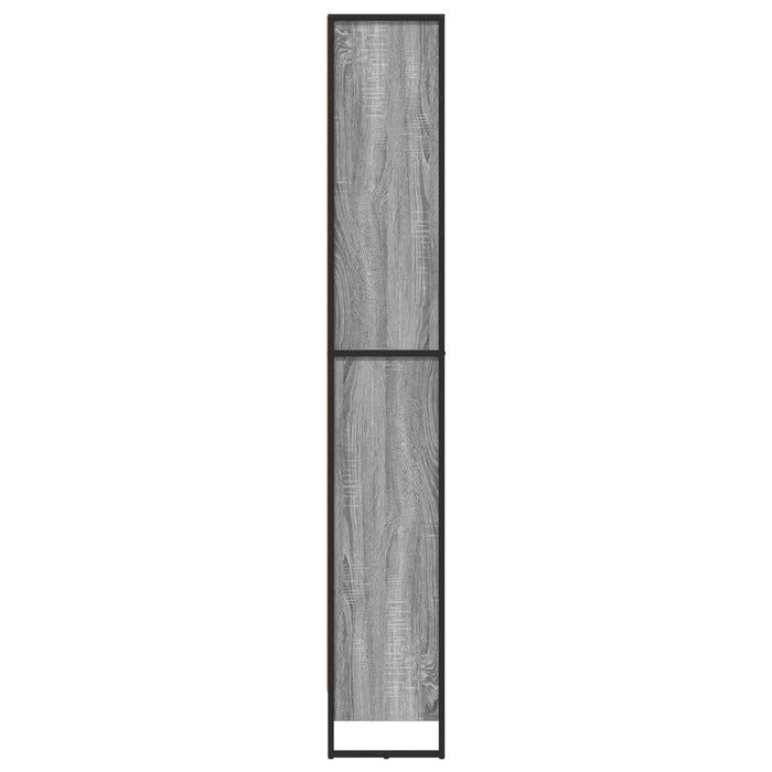 Dulap pentru cărți 2 pcs Gri Sonoma 80 x 30 x 155 cm - WALTI WALTI