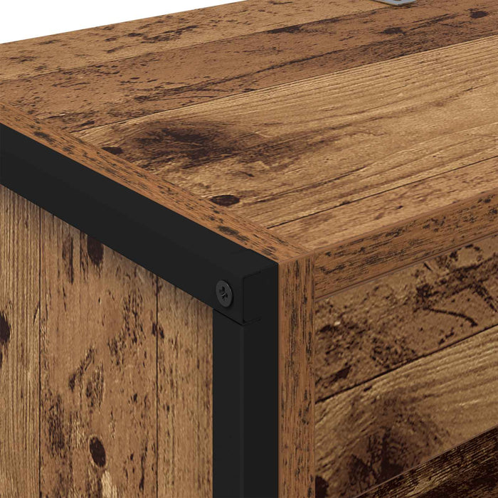 Dulap pentru cărți 2 pcs Lemn Vechi 80 x 30 x 155 cm - WALTI WALTI