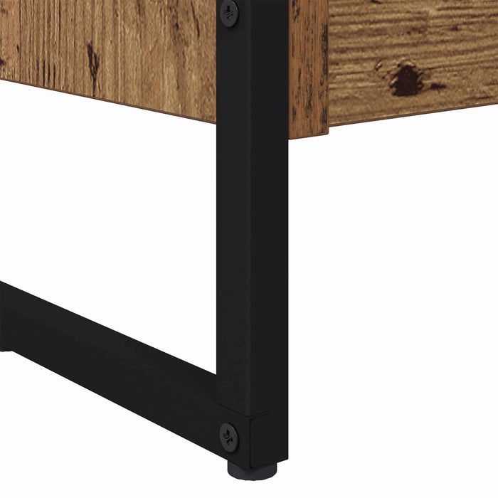 Dulap pentru cărți 2 pcs Lemn Vechi 80 x 30 x 155 cm - WALTI WALTI