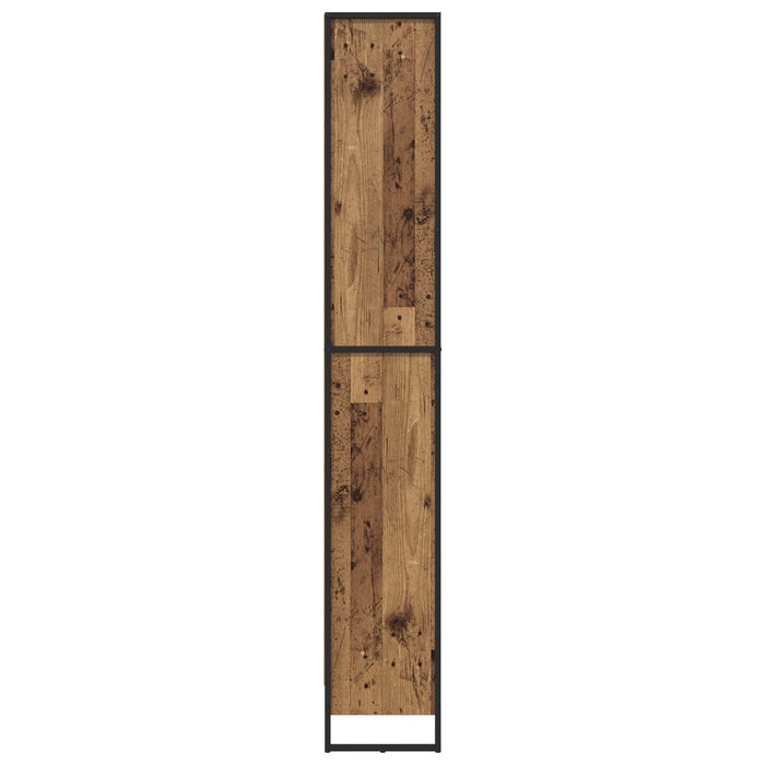 Dulap pentru cărți 2 pcs Lemn Vechi 80 x 30 x 155 cm - WALTI WALTI
