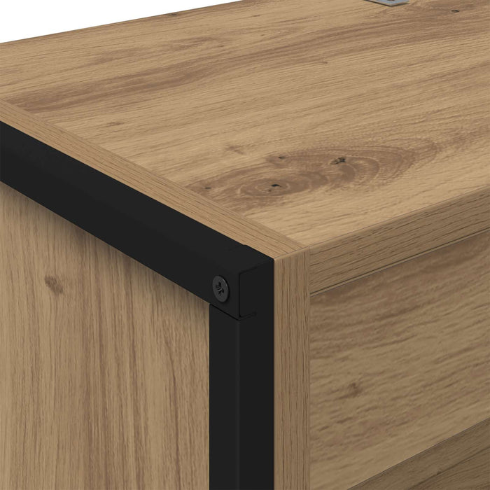 Dulap pentru cărți 2 pcs Stejar artizanal 80 x 30 x 155 cm - WALTI WALTI
