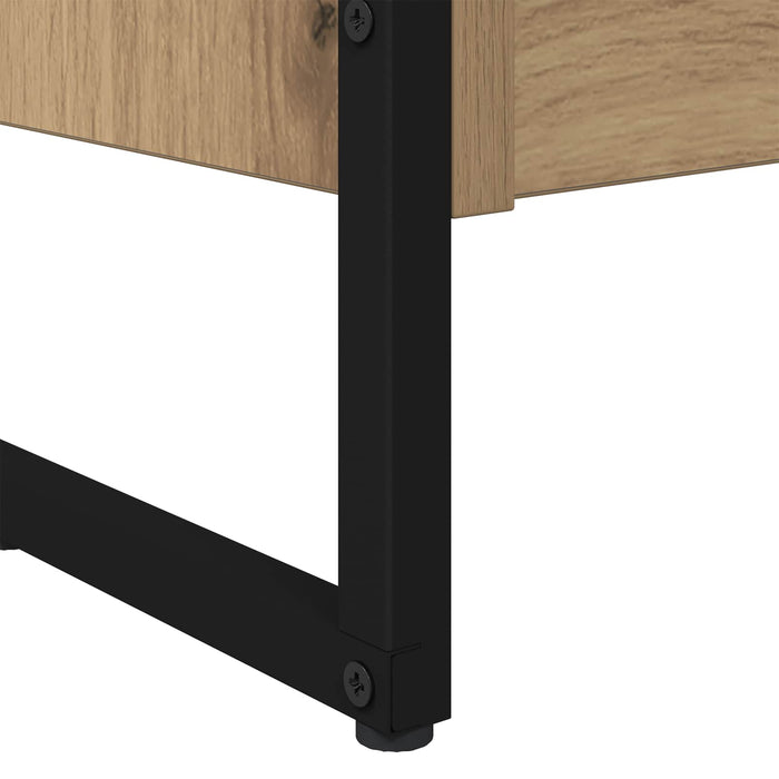 Dulap pentru cărți 2 pcs Stejar artizanal 80 x 30 x 155 cm - WALTI WALTI