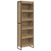 Dulap pentru cărți 2 pcs Stejar artizanal 80 x 30 x 155 cm - WALTI WALTI