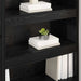 Dulap pentru cărți 2 pcs Stejar Negru 80 x 30 x 155 cm - WALTI WALTI