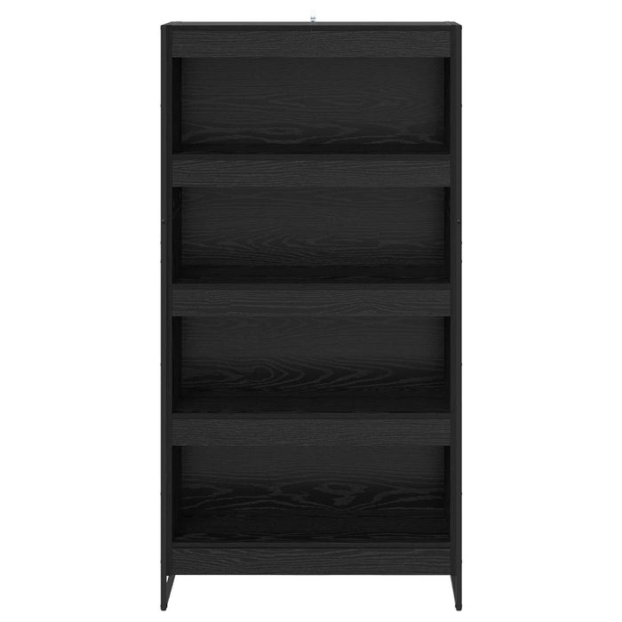 Dulap pentru cărți 2 pcs Stejar Negru 80 x 30 x 155 cm - WALTI WALTI