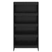 Dulap pentru cărți 2 pcs Stejar Negru 80 x 30 x 155 cm - WALTI WALTI