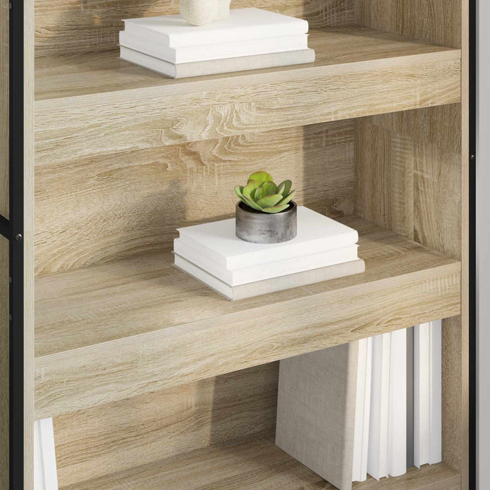 Dulap pentru cărți 2 pcs Sonoma 80 x 30 x 155 cm Lemn compozit - WALTI WALTI