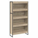 Dulap pentru cărți 2 pcs Sonoma 80 x 30 x 155 cm Lemn compozit - WALTI WALTI
