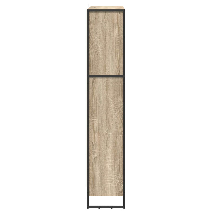 Dulap pentru cărți 2 pcs Sonoma 80 x 30 x 155 cm Lemn compozit - WALTI WALTI