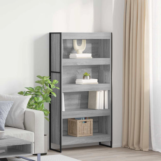 Dulap pentru cărți 2 pcs Gri Sonoma 80 x 30 x 155 cm - WALTI WALTI