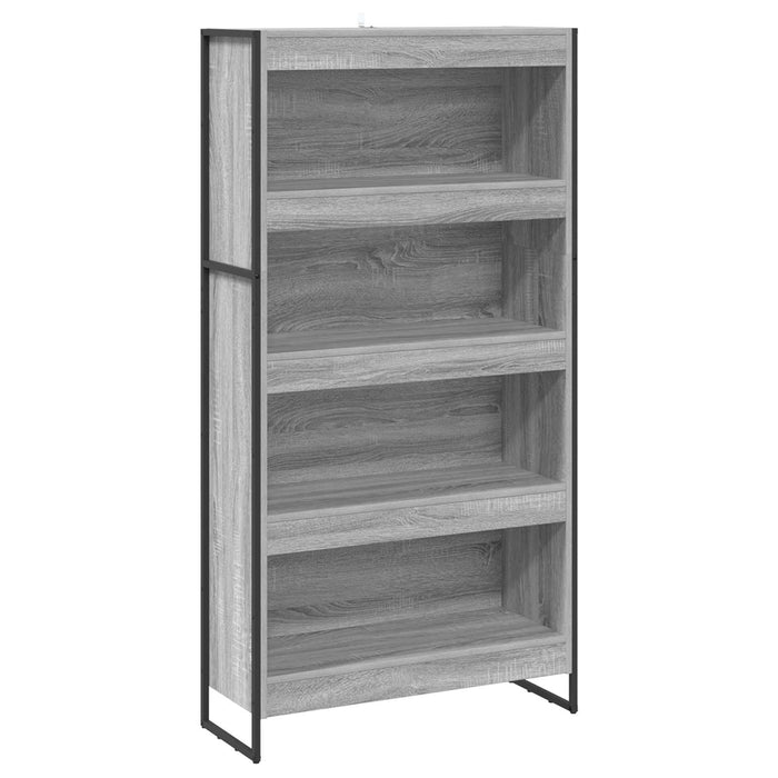 Dulap pentru cărți 2 pcs Gri Sonoma 80 x 30 x 155 cm - WALTI WALTI