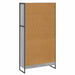 Dulap pentru cărți 2 pcs Gri Sonoma 80 x 30 x 155 cm - WALTI WALTI