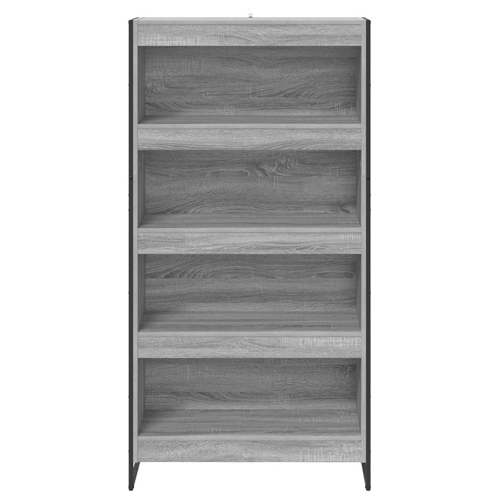 Dulap pentru cărți 2 pcs Gri Sonoma 80 x 30 x 155 cm - WALTI WALTI