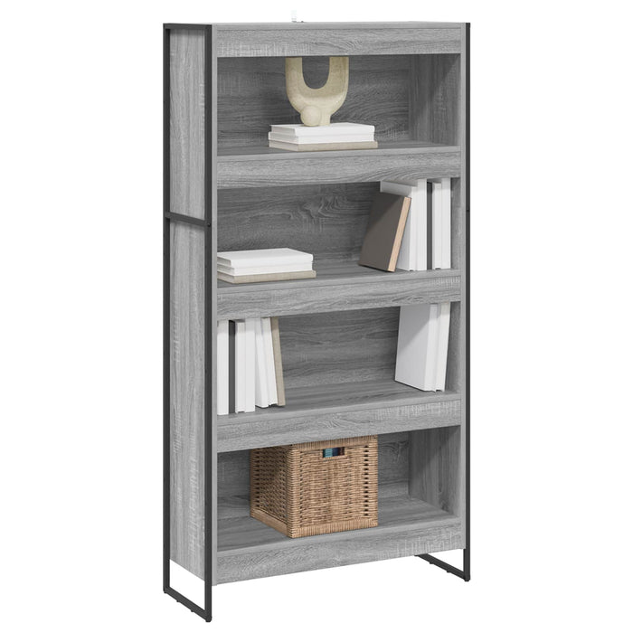 Dulap pentru cărți 2 pcs Gri Sonoma 80 x 30 x 155 cm - WALTI WALTI