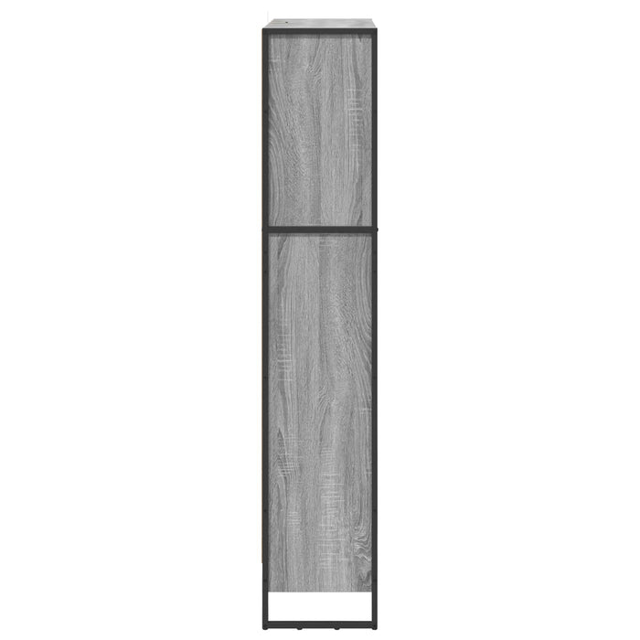 Dulap pentru cărți 2 pcs Gri Sonoma 80 x 30 x 155 cm - WALTI WALTI