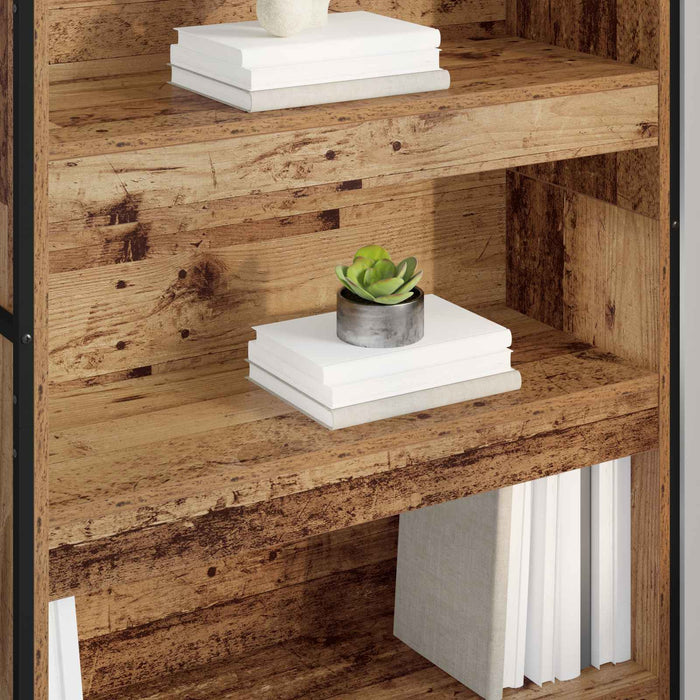 Dulap pentru cărți 2 pcs Lemn Vechi 80 x 30 x 155 cm - WALTI WALTI