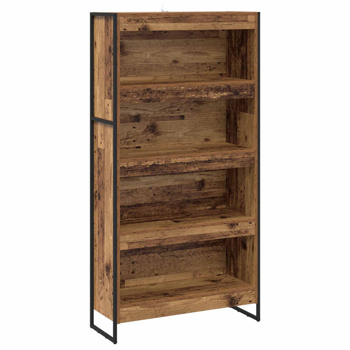 Dulap pentru cărți 2 pcs Lemn Vechi 80 x 30 x 155 cm - WALTI WALTI