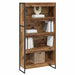 Dulap pentru cărți 2 pcs Lemn Vechi 80 x 30 x 155 cm - WALTI WALTI