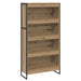 Dulap pentru cărți 2 pcs Stejar artizanal 80 x 30 x 155 cm - WALTI WALTI