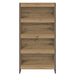 Dulap pentru cărți 2 pcs Stejar artizanal 80 x 30 x 155 cm - WALTI WALTI