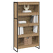 Dulap pentru cărți 2 pcs Stejar artizanal 80 x 30 x 155 cm - WALTI WALTI