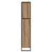 Dulap pentru cărți 2 pcs Stejar artizanal 80 x 30 x 155 cm - WALTI WALTI
