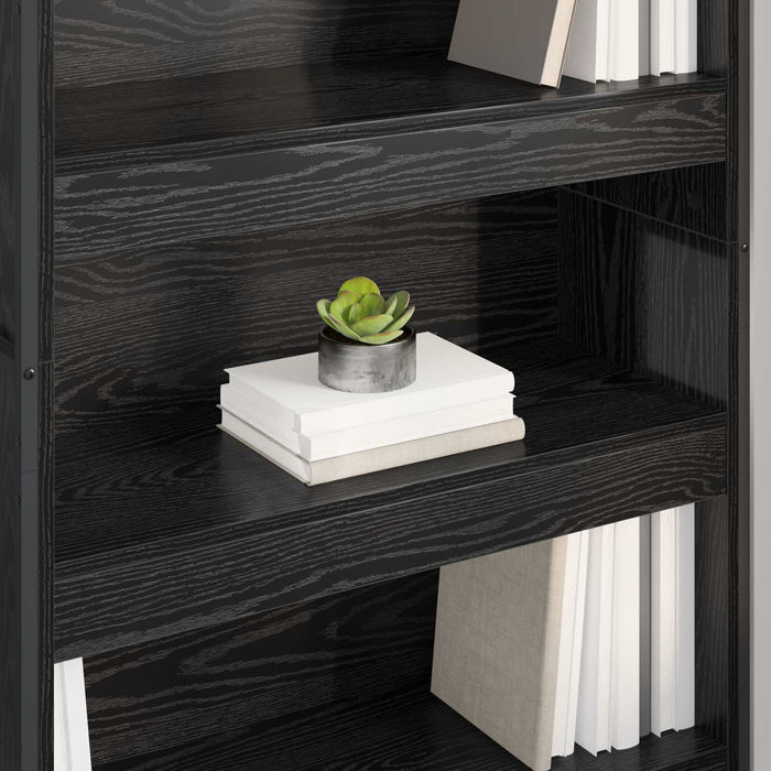 Dulap pentru cărți 2 pcs Stejar Negru 80 x 30 x 155 cm - WALTI WALTI