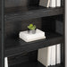 Dulap pentru cărți 2 pcs Stejar Negru 80 x 30 x 155 cm - WALTI WALTI
