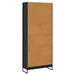 Dulap pentru cărți 2 pcs Stejar Negru 80 x 30 x 155 cm - WALTI WALTI