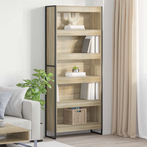 Dulap pentru cărți 2 pcs Sonoma 80 x 30 x 155 cm Lemn compozit - WALTI WALTI