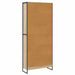 Dulap pentru cărți 2 pcs Sonoma 80 x 30 x 155 cm Lemn compozit - WALTI WALTI