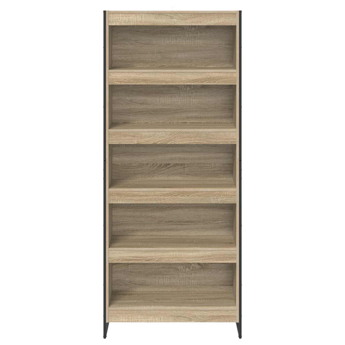 Dulap pentru cărți 2 pcs Sonoma 80 x 30 x 155 cm Lemn compozit - WALTI WALTI