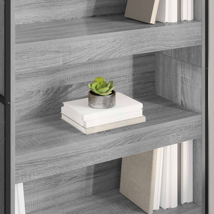 Dulap pentru cărți 2 pcs Gri Sonoma 80 x 30 x 155 cm - WALTI WALTI