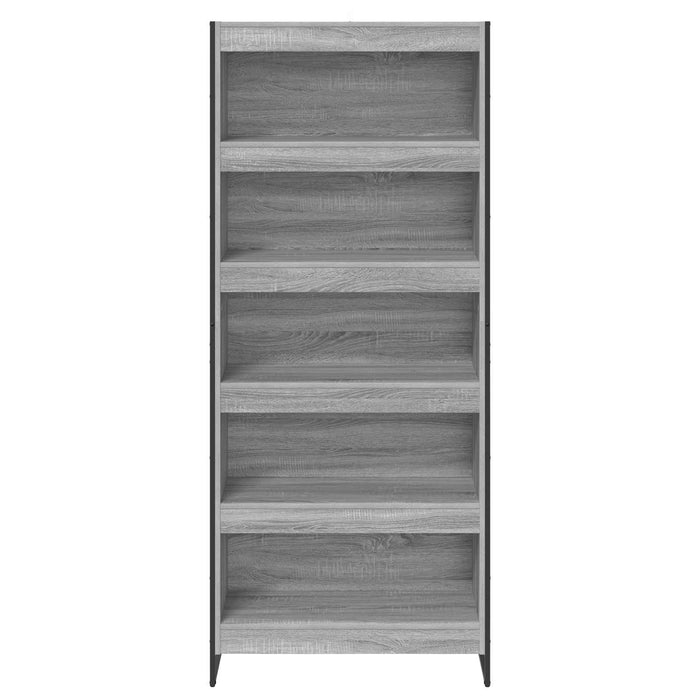 Dulap pentru cărți 2 pcs Gri Sonoma 80 x 30 x 155 cm - WALTI WALTI