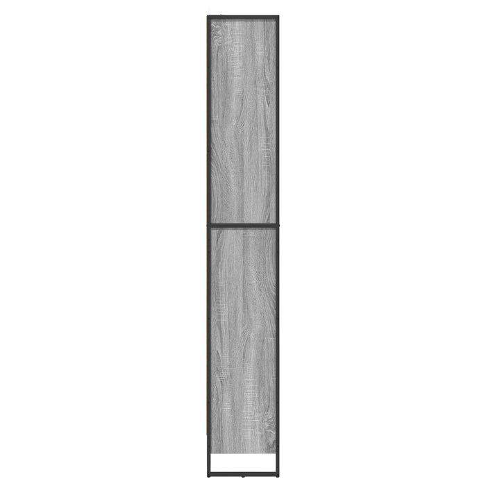 Dulap pentru cărți 2 pcs Gri Sonoma 80 x 30 x 155 cm - WALTI WALTI