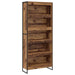 Dulap pentru cărți 2 pcs Lemn Vechi 80 x 30 x 155 cm - WALTI WALTI