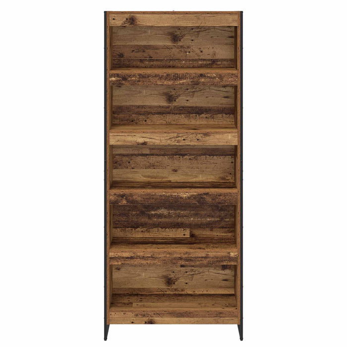 Dulap pentru cărți 2 pcs Lemn Vechi 80 x 30 x 155 cm - WALTI WALTI