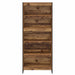 Dulap pentru cărți 2 pcs Lemn Vechi 80 x 30 x 155 cm - WALTI WALTI